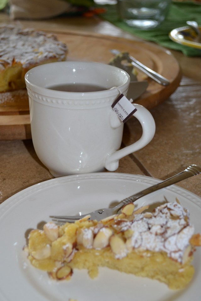 Almond Cake with Tea