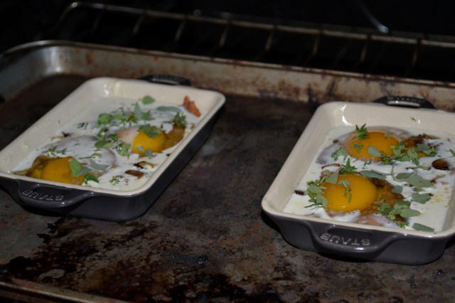 Baked Eggs - in the oven