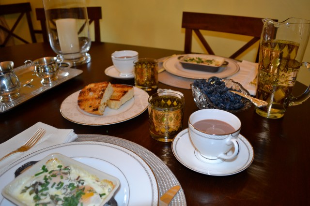 Baked Eggs - Table