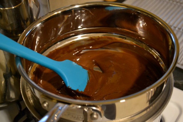 melting chocolate
